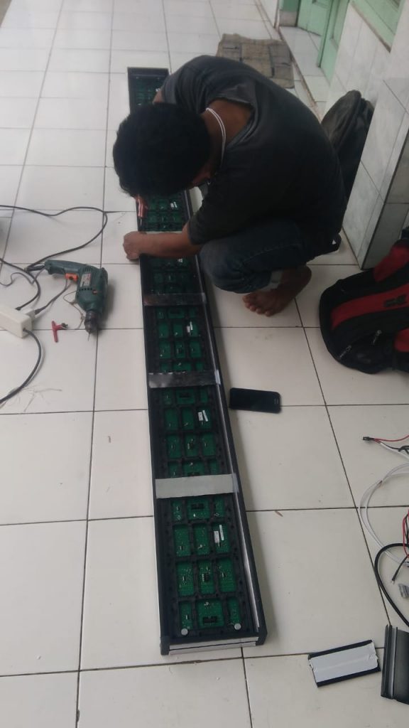 jual running text purwokerto